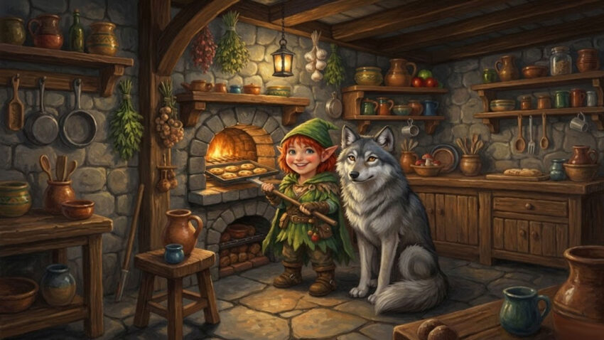 Monyóka és a karácsonyi farkas